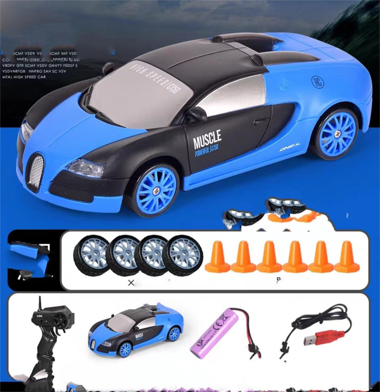 2.4G Drift Rc Car 4WD 