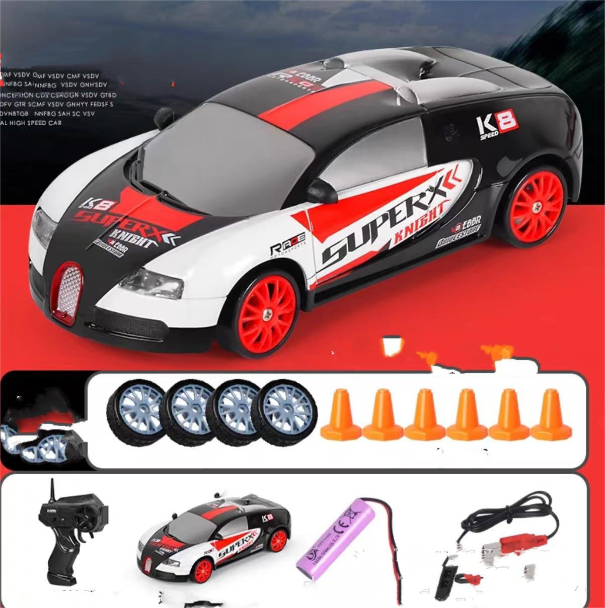 2.4G Drift Rc Car 4WD 